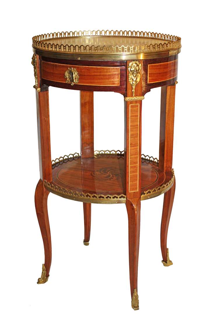 A Transitional Table de Salon
attributed to Charles Topino